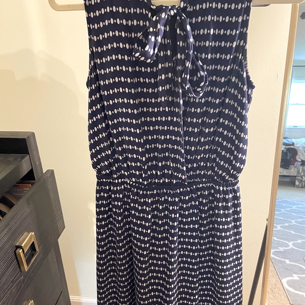 Blue dress
